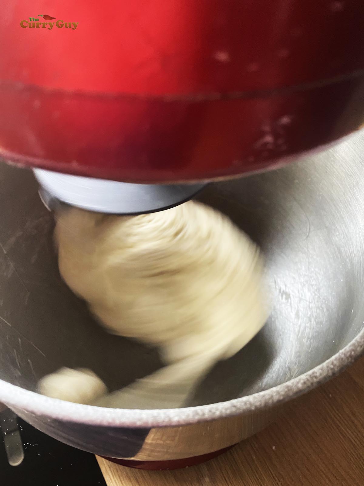 Mixing the dough
