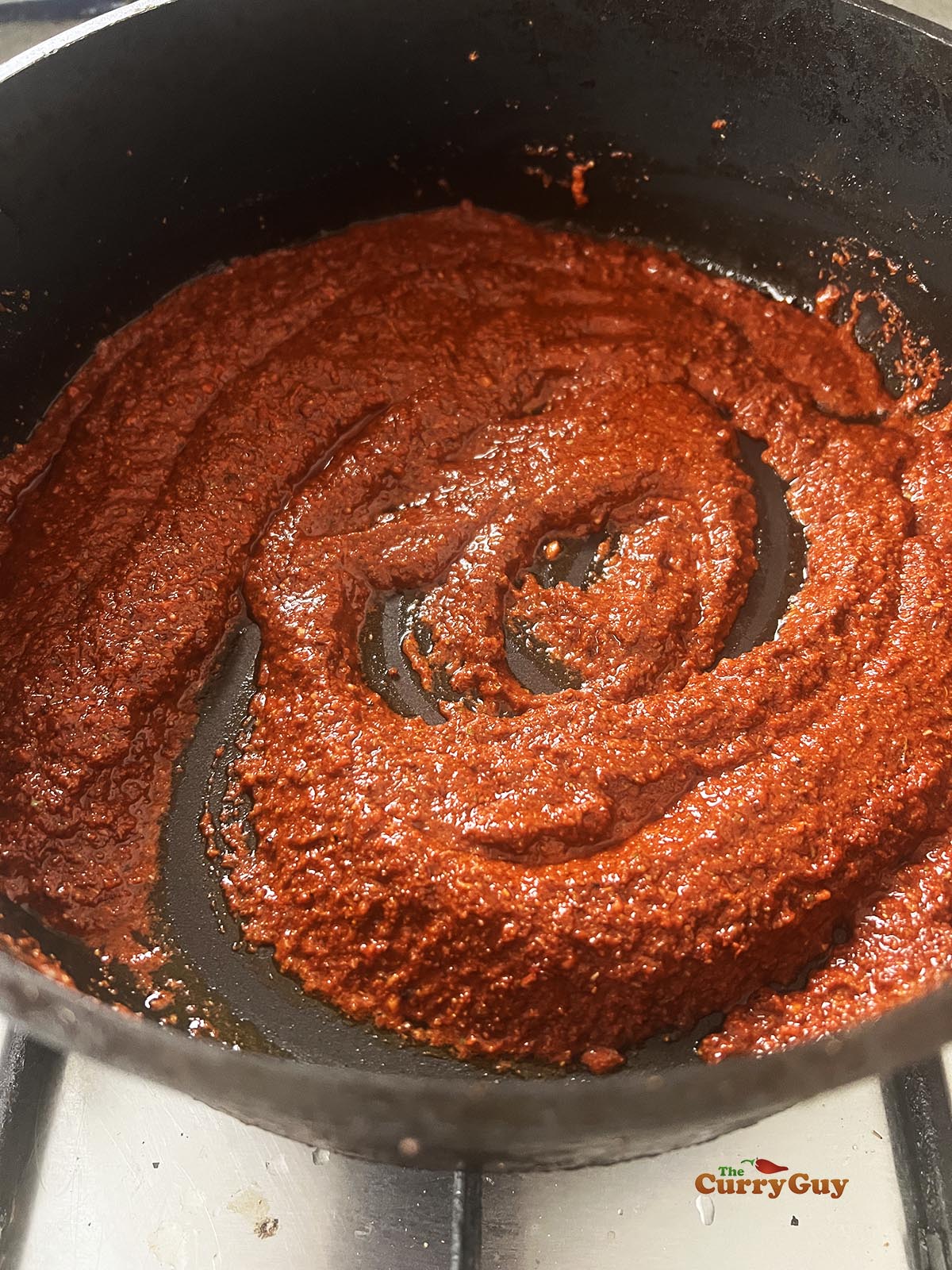 Finished tandoori masala paste