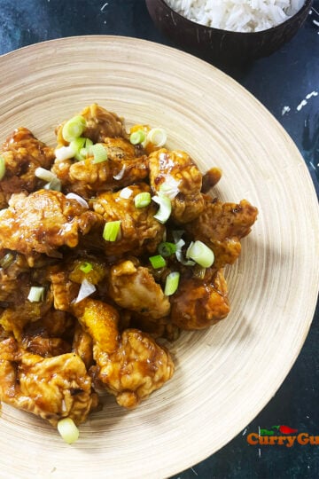 Chinese orange chicken