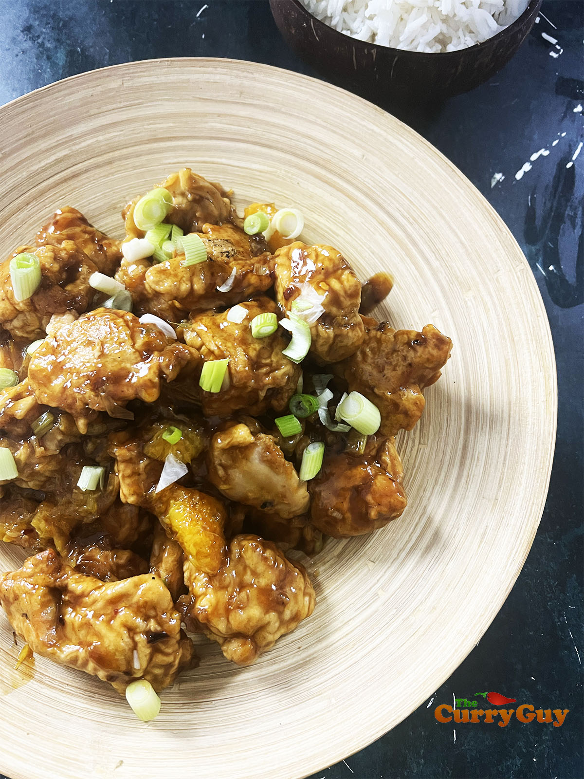 Chinese orange chicken