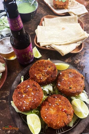chicken shami kebabs