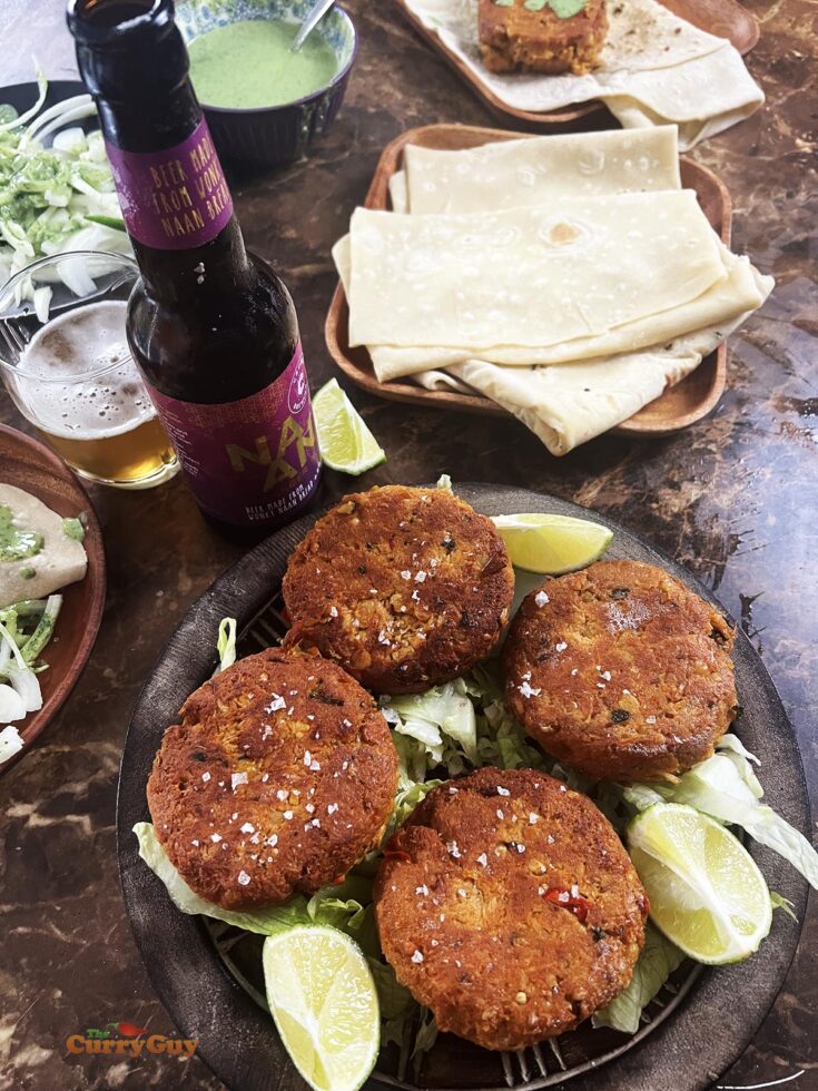 chicken shami kebabs