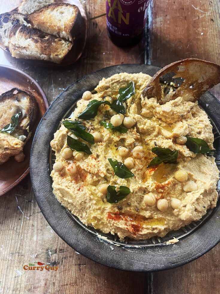 tandoori hummus