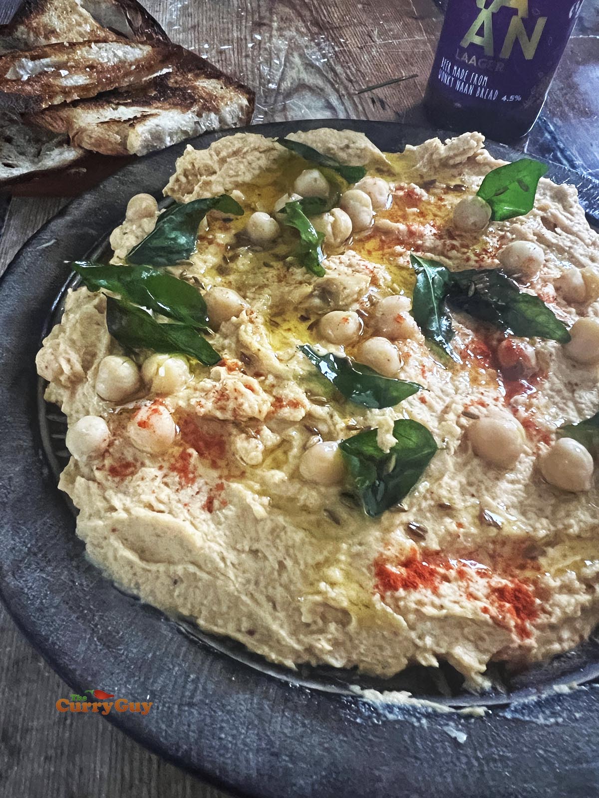 Tandoori hummus