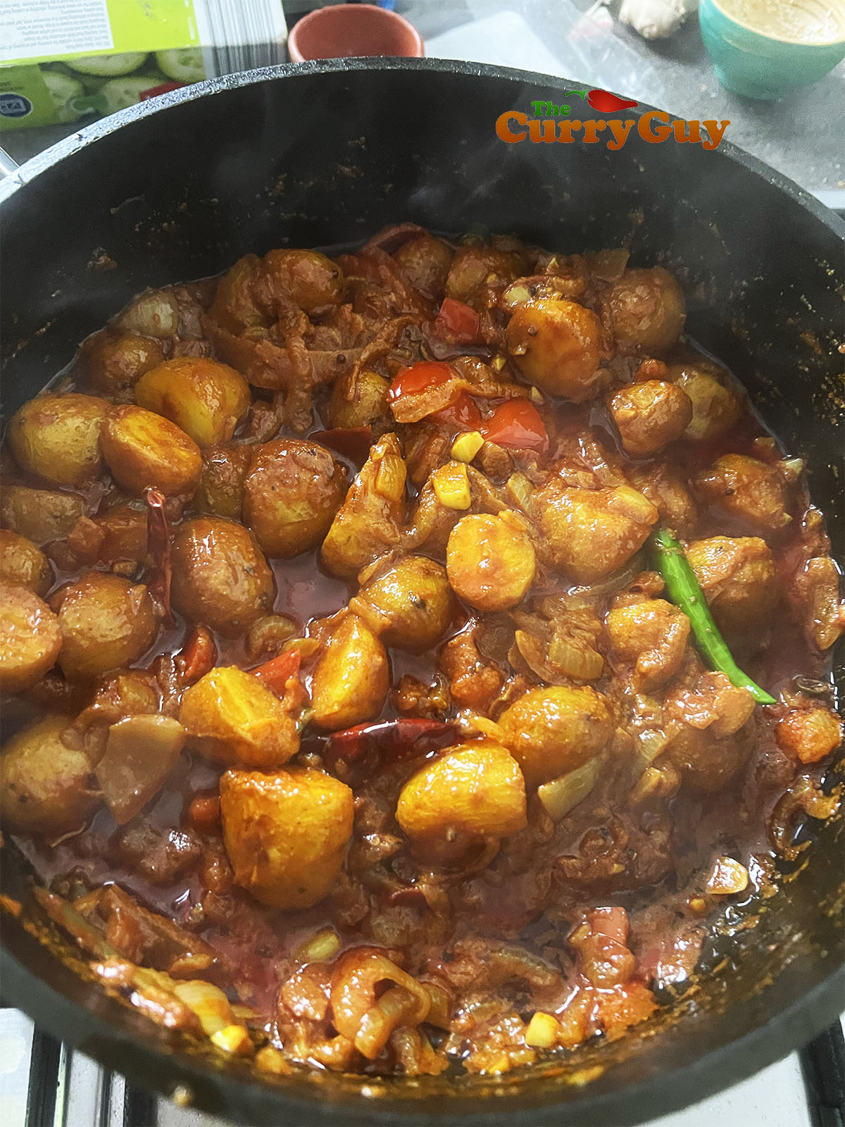 Finished Bombay aloo.