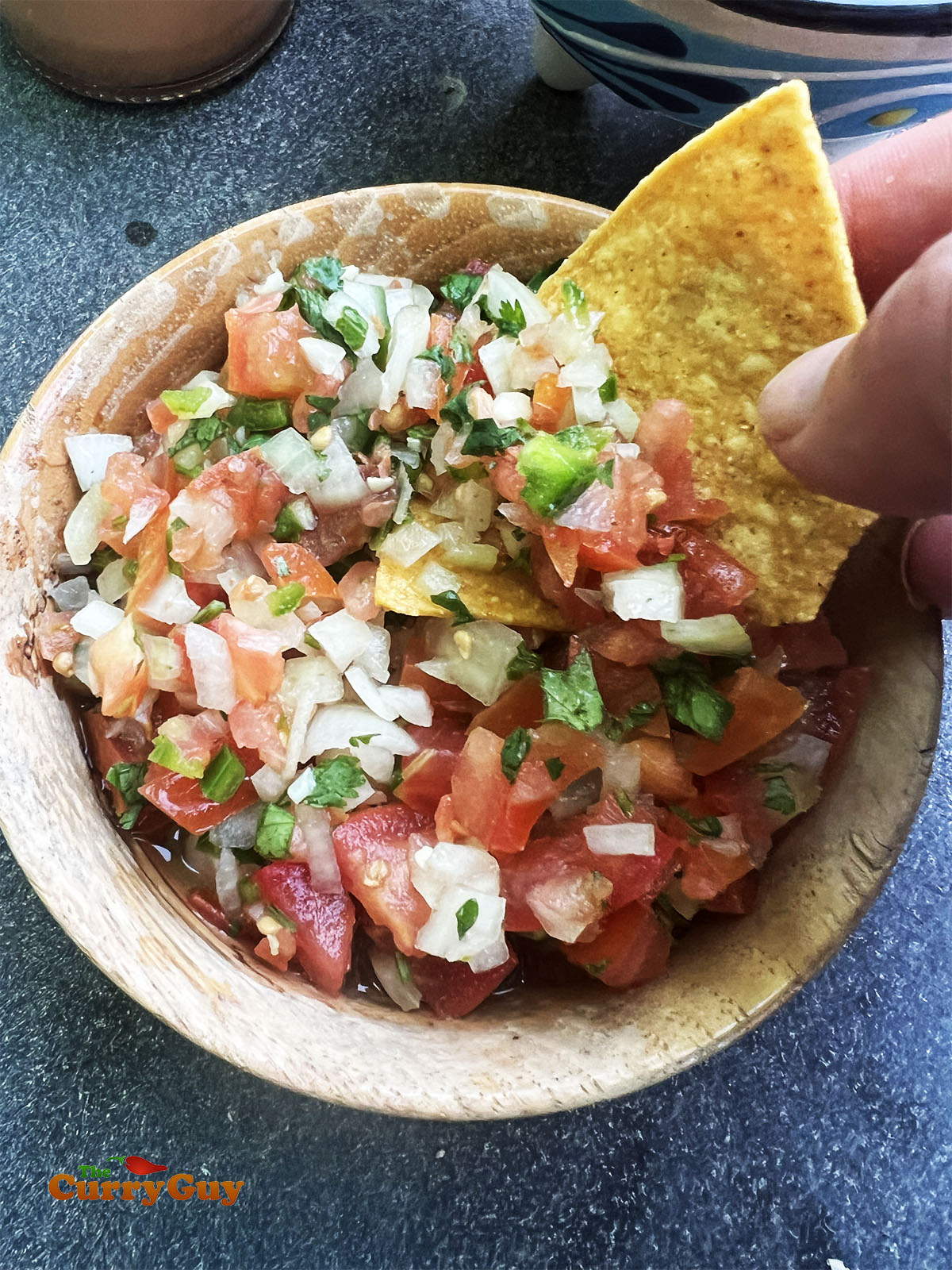 homemade pico de gallo