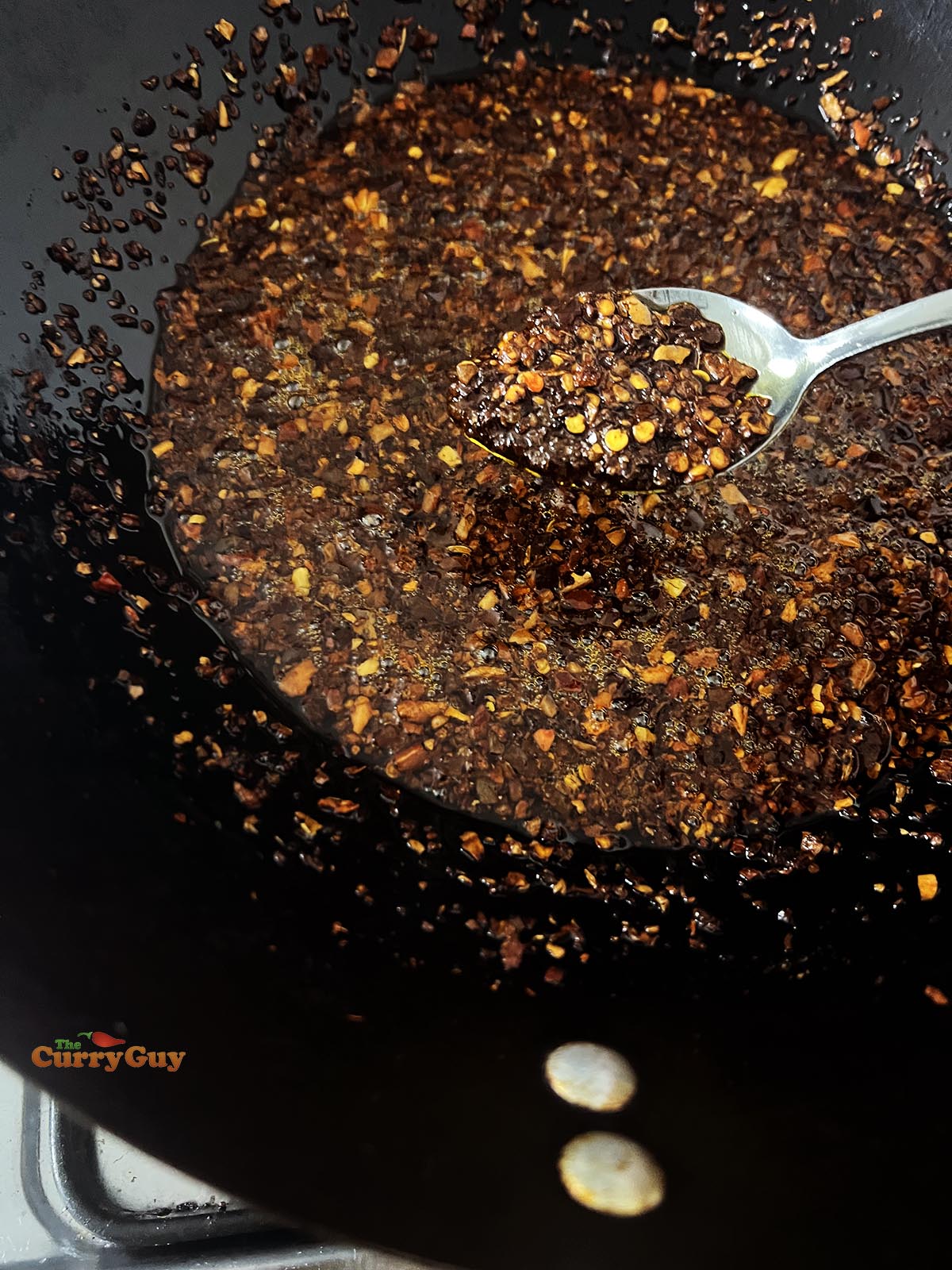 Chinese crispy chili oil.