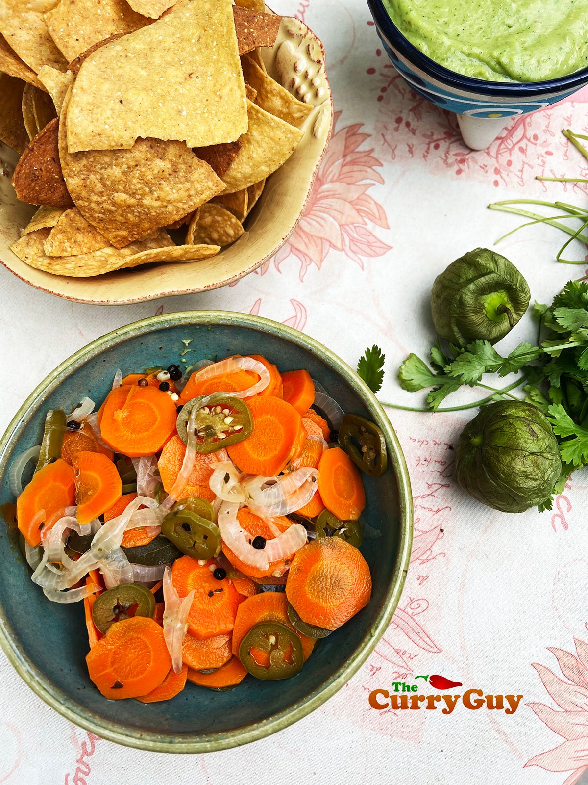 Mexican pickled carrots.