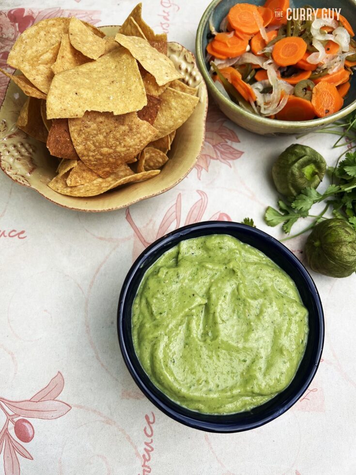 tomatillo and avocado salsa