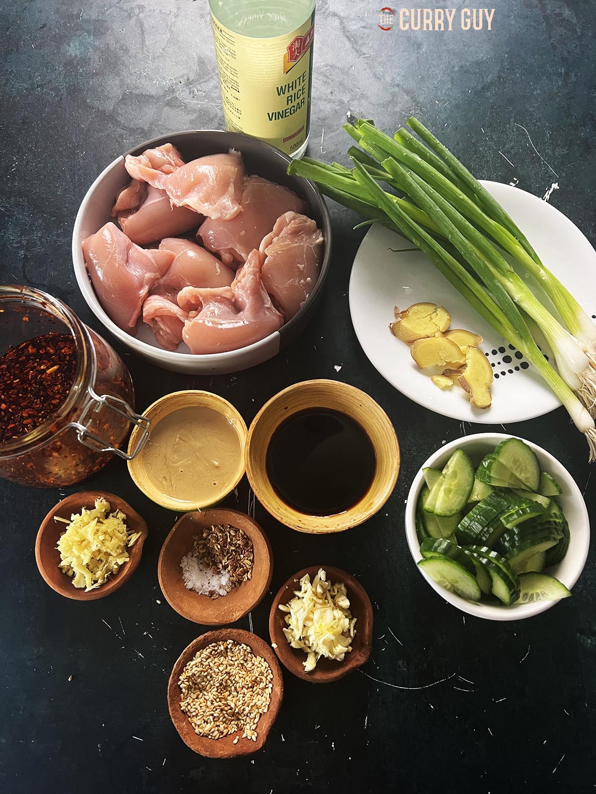 Ingredients for bam bam chicken