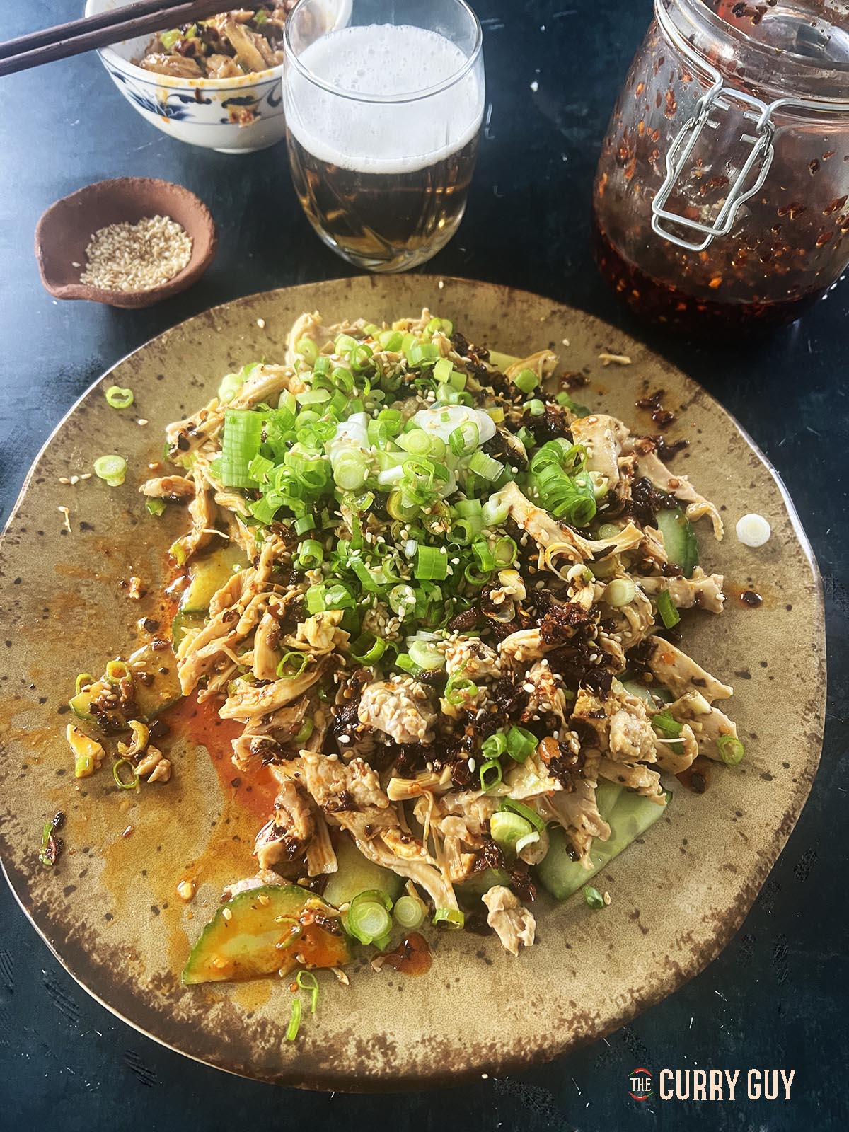 Authentic bam bam or bang bang chicken