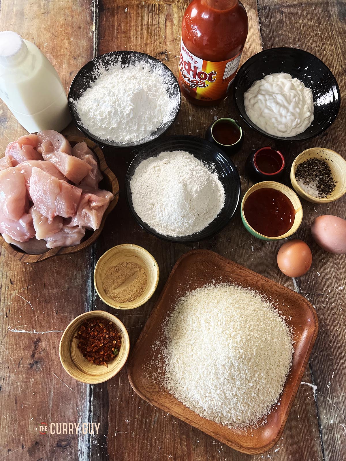 Ingredients for the recipe