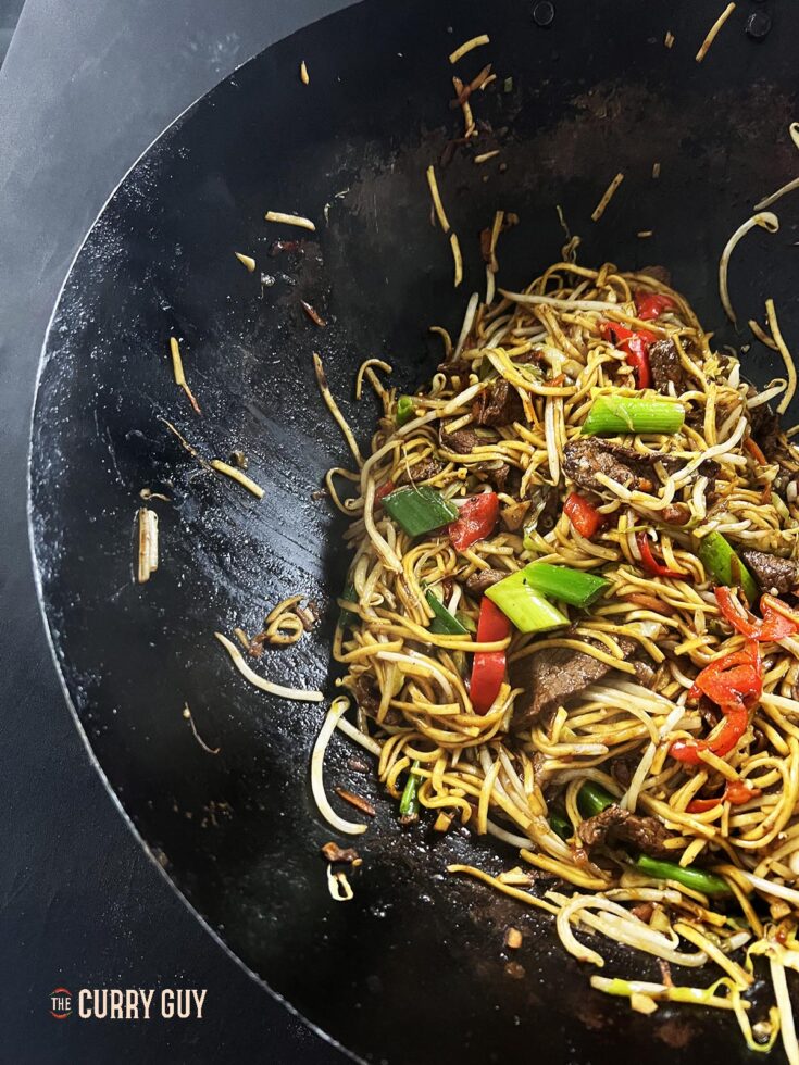 Beef chow mein