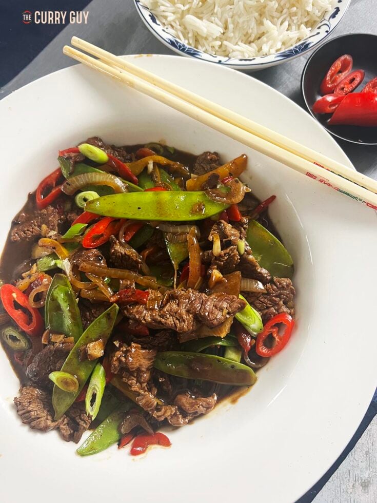 beef in oyster sauce