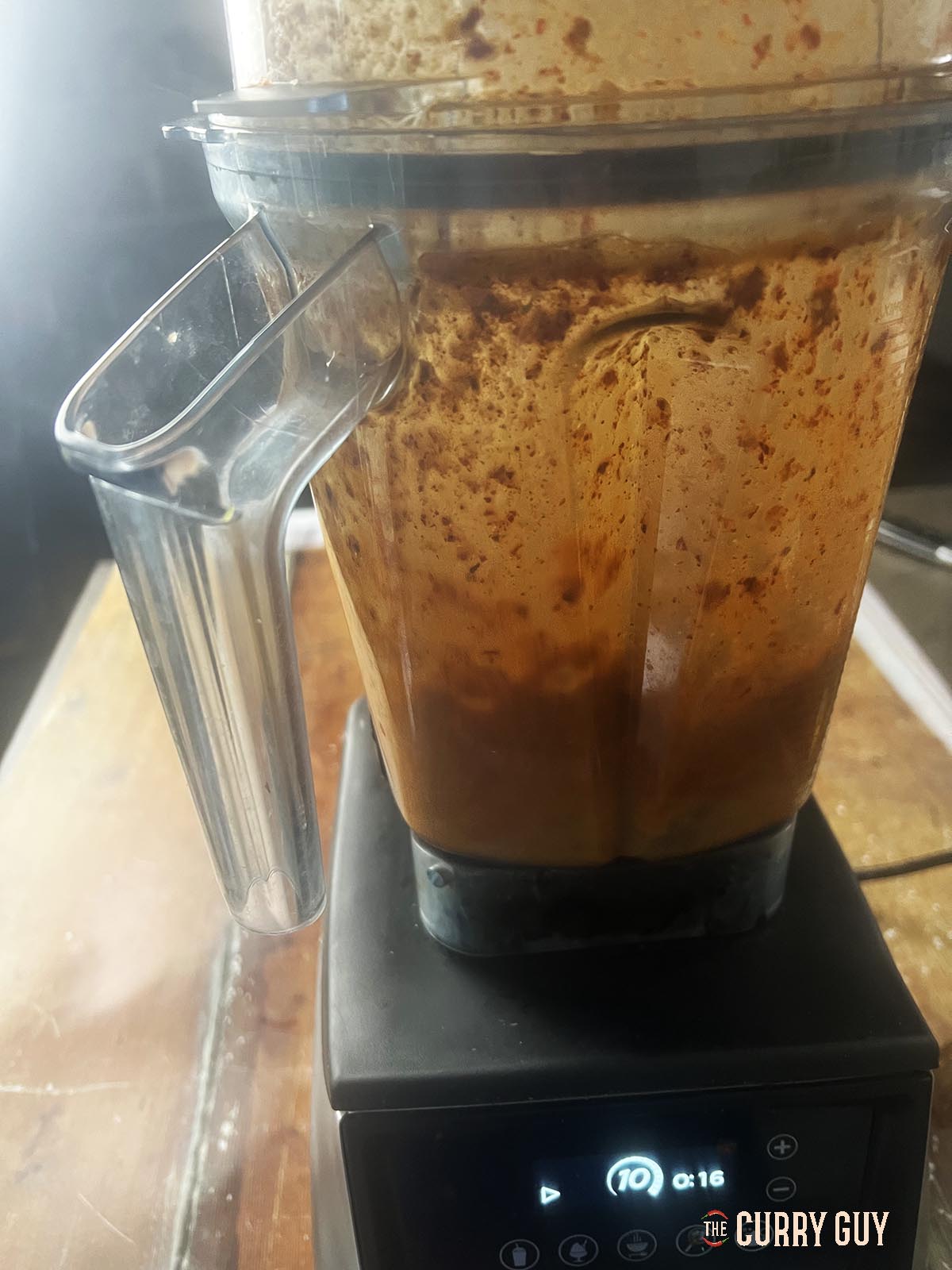 The blended chillies