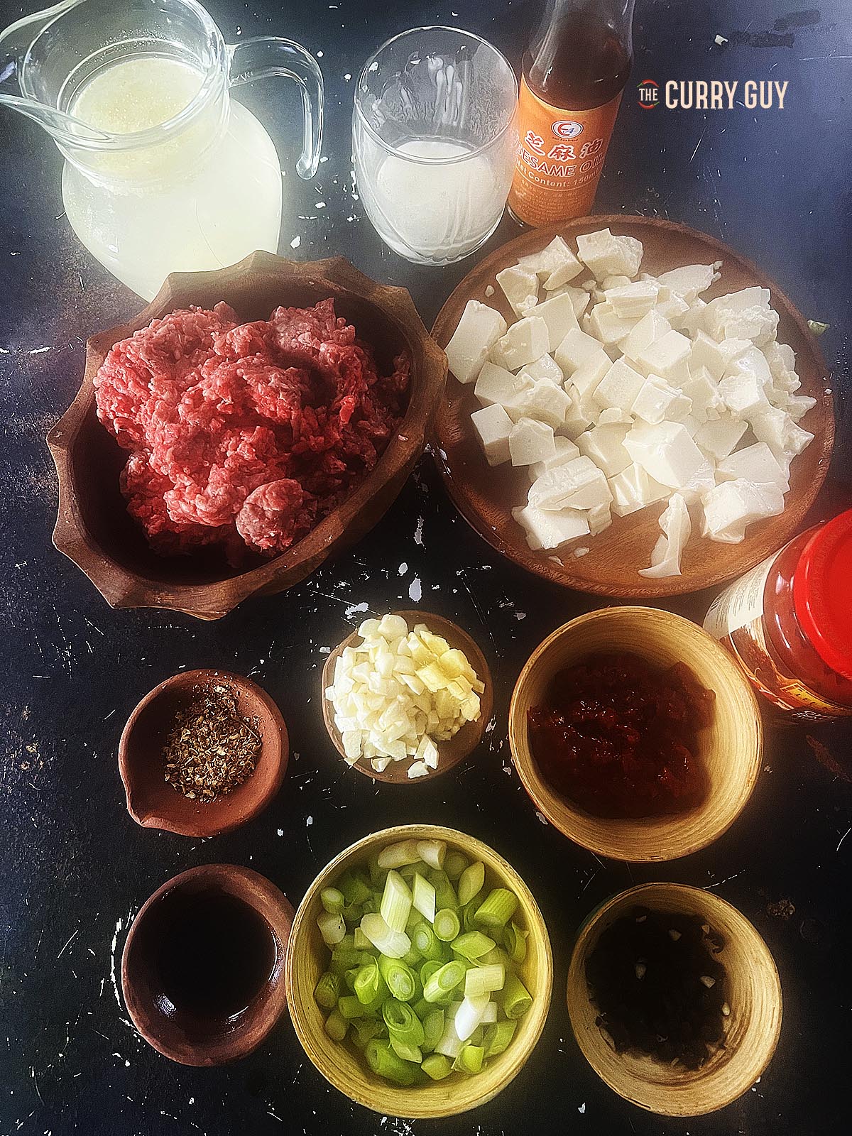 Ingredients for the recipe.