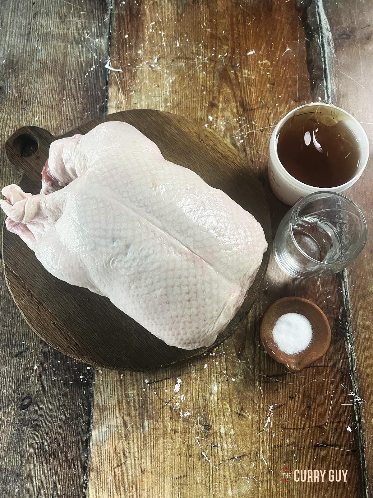 Ingredients for the recipe.