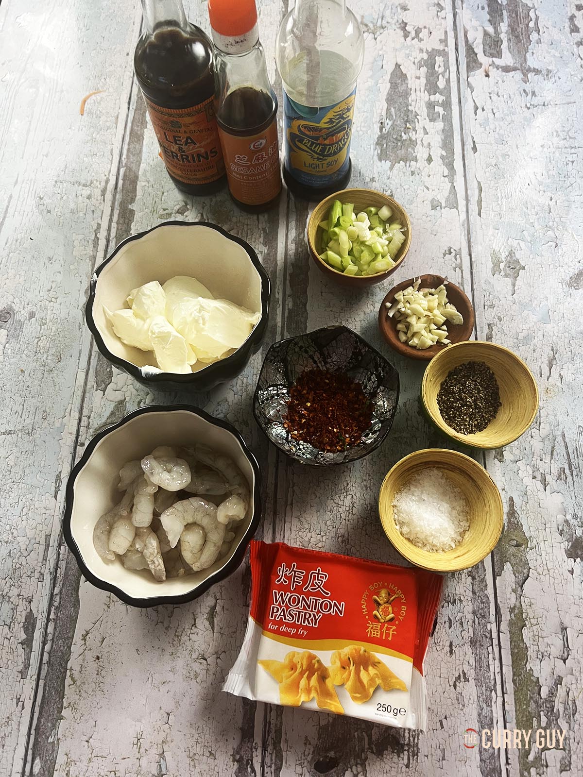 Ingredients for the recipe.