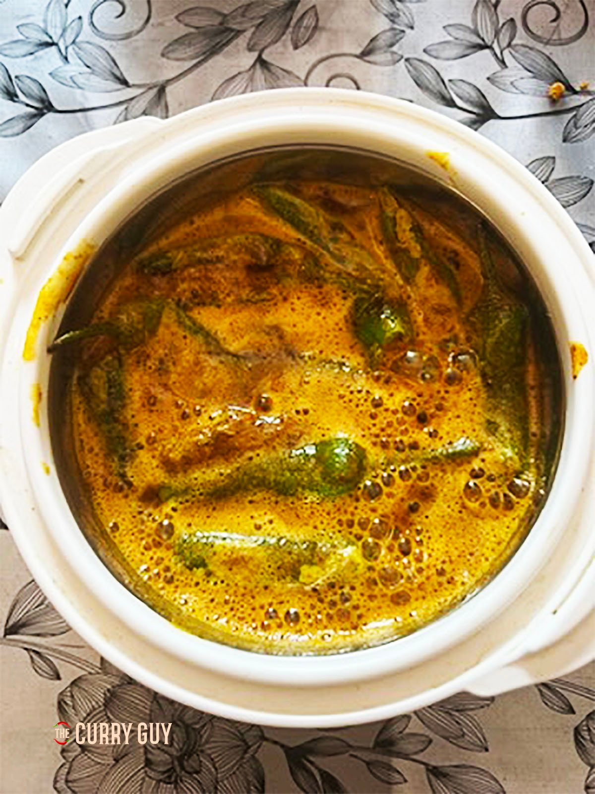 stuffed green chillies.