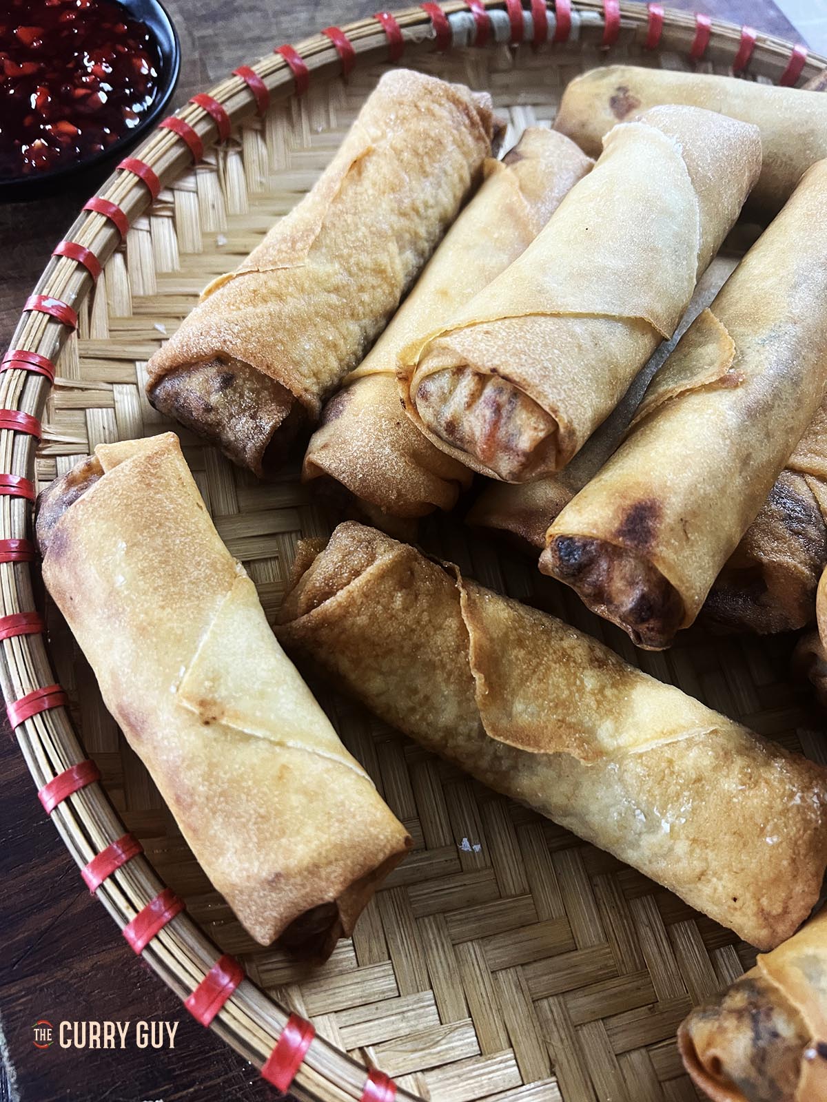 Vegetable spring rolls