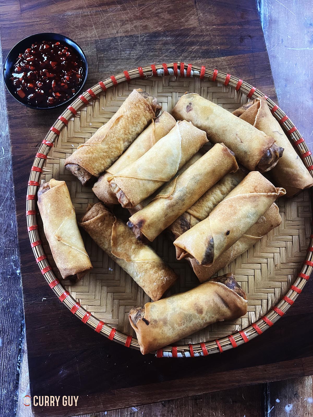Vegetable spring rolls
