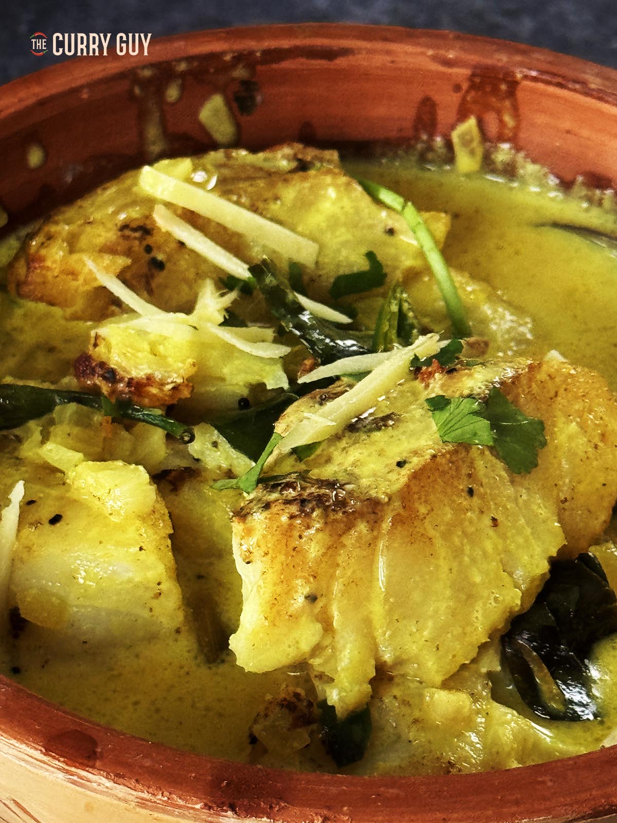 Coconut fish curry