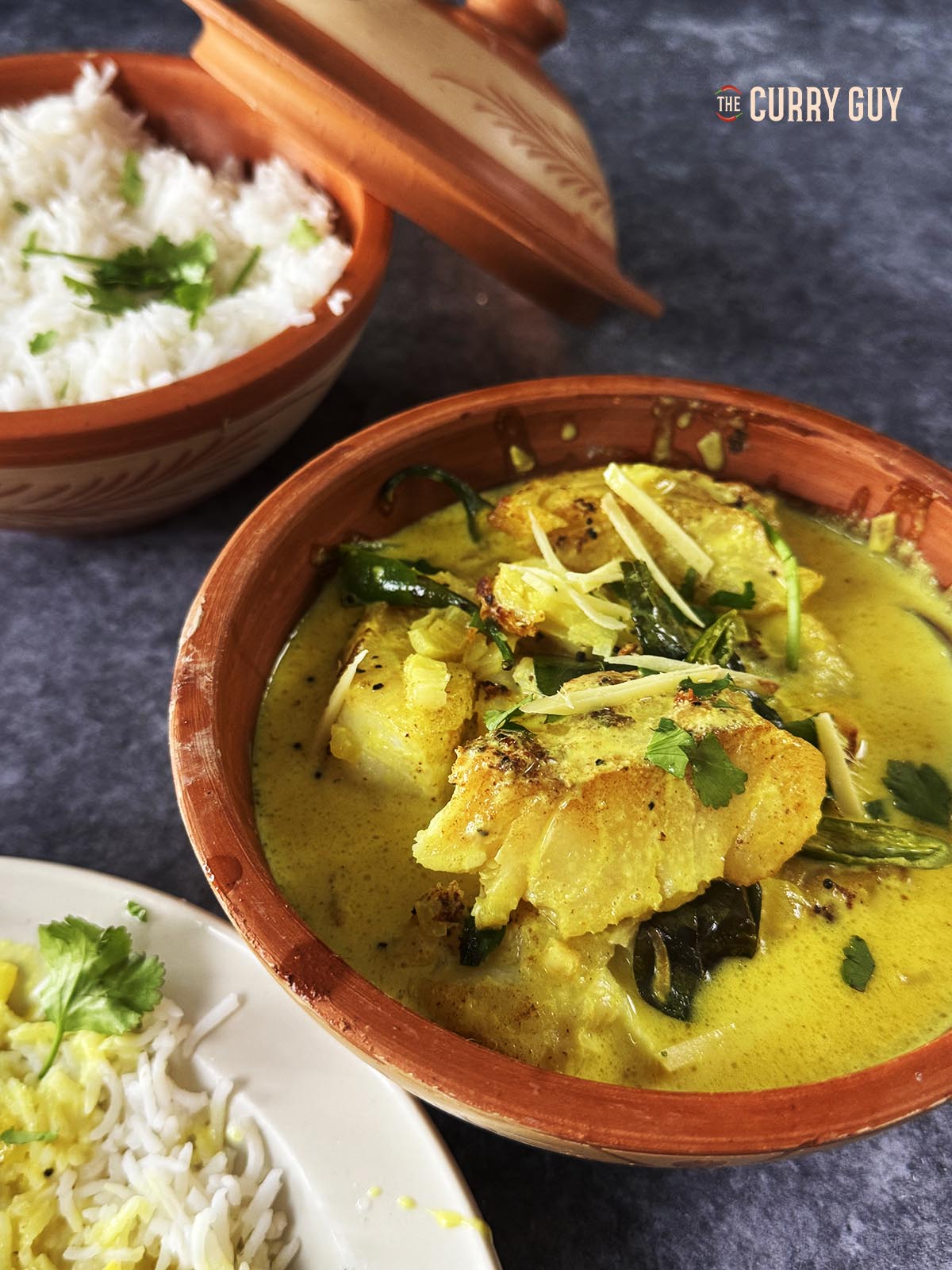 Coconut fish curry