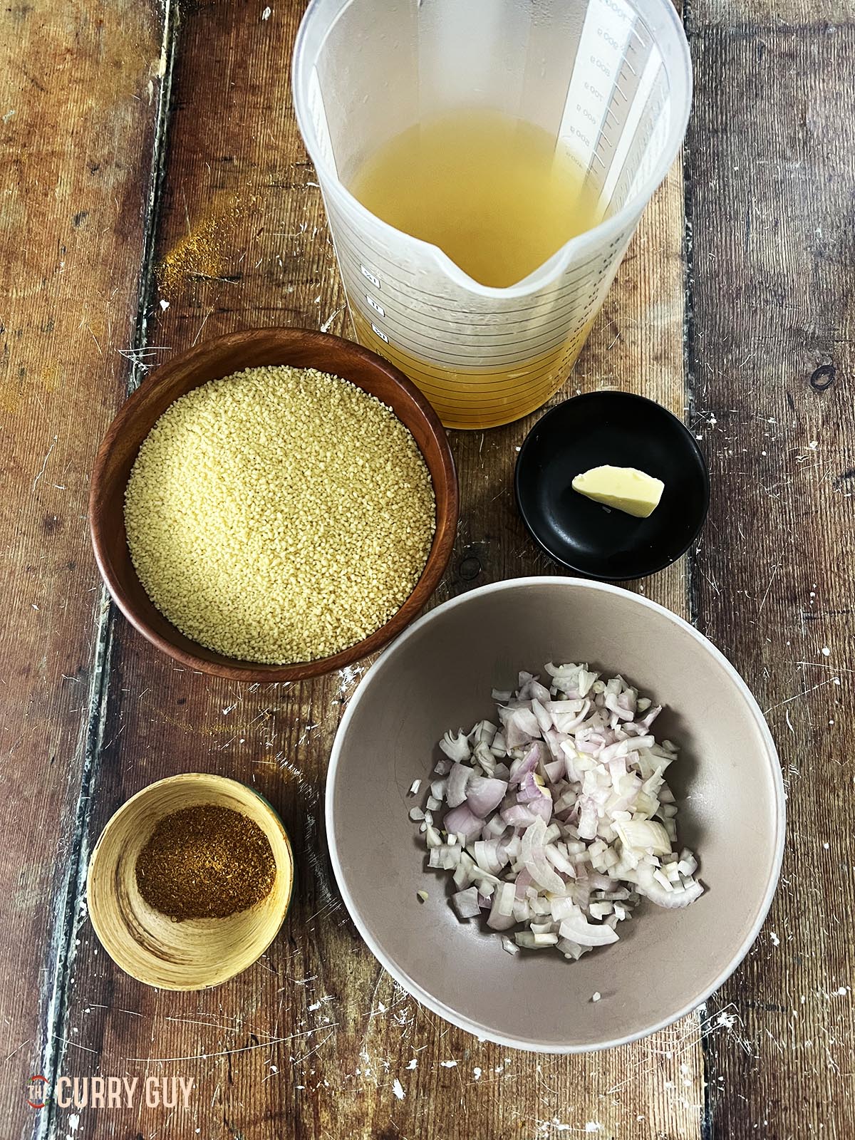 Ingredients for the recipe.