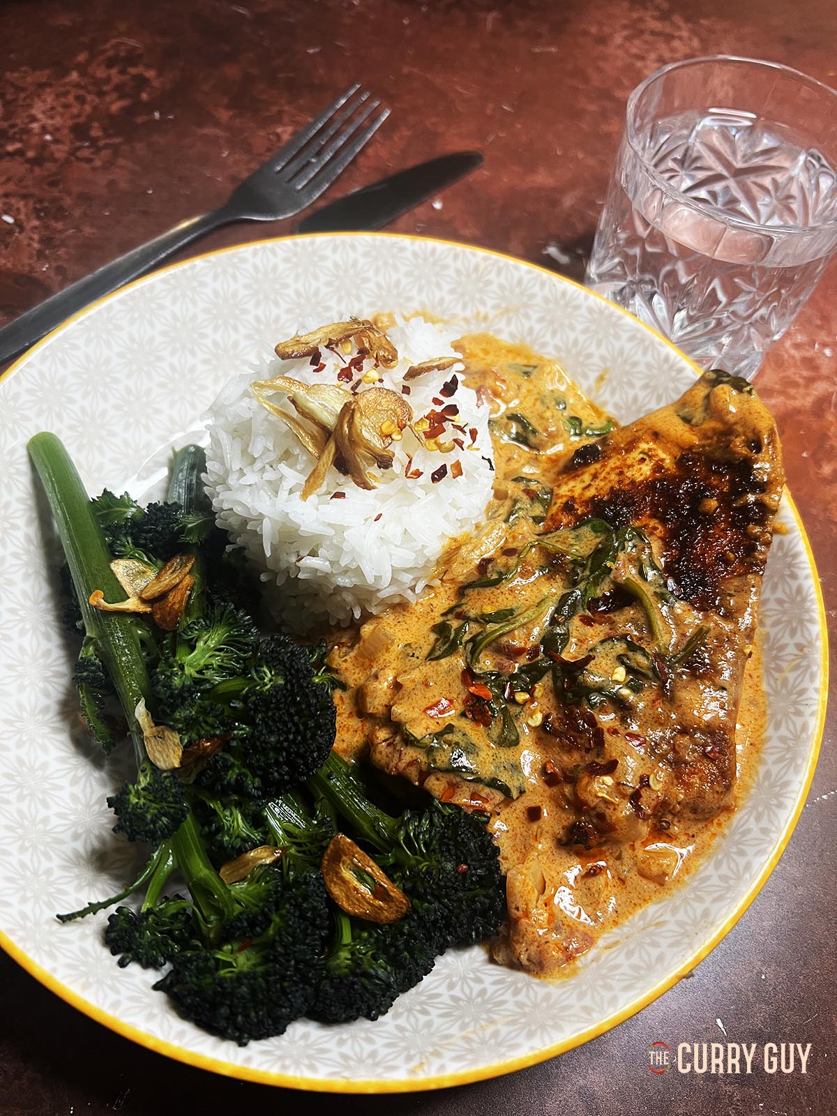 Marry me chicken served on a plate 