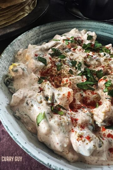 Potato raita - aloo raita