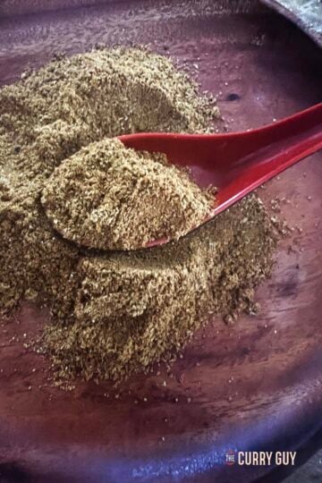 Homemade ras el hanout