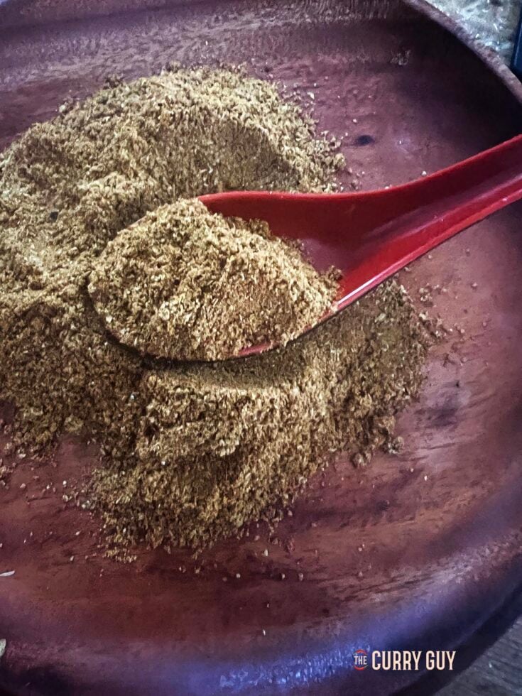 Homemade ras el hanout