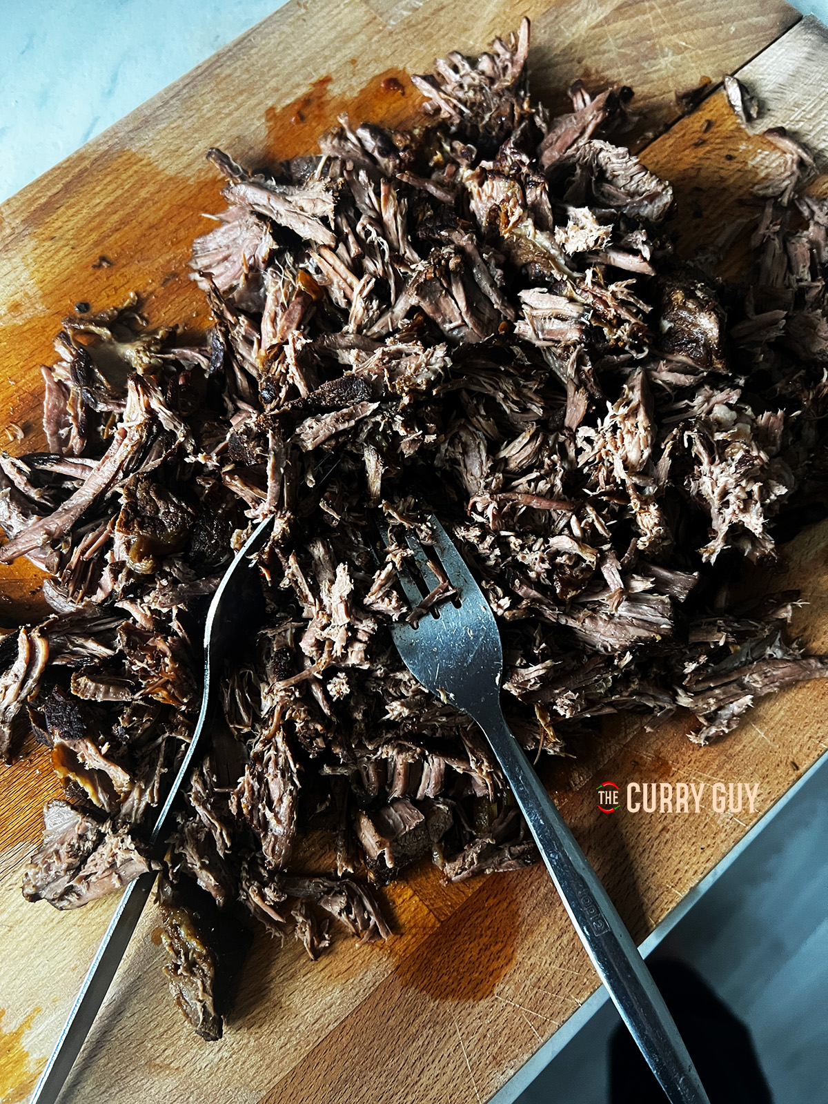 shredded beef