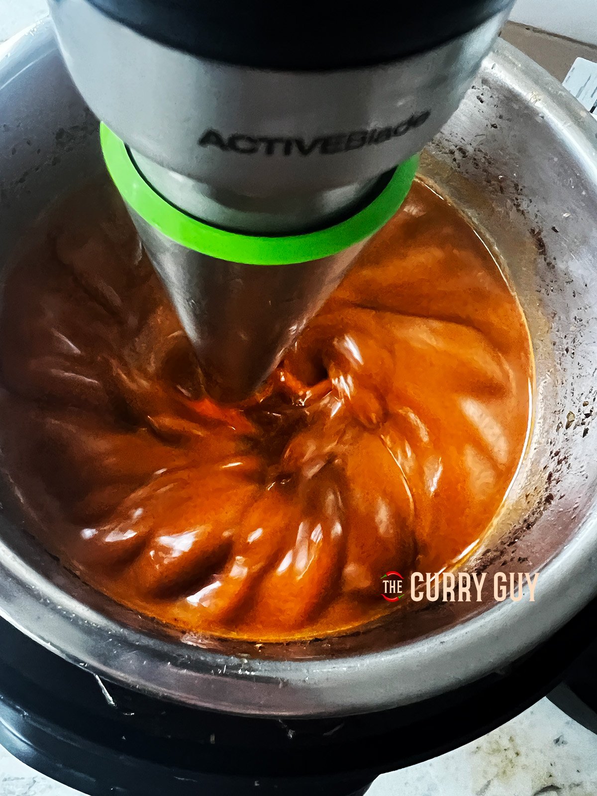 blended birria de res sauce 