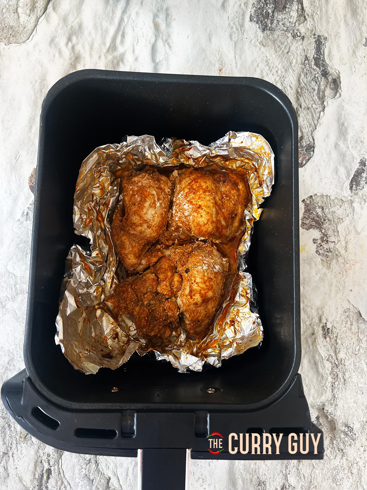 cooked chicken shawarma. 