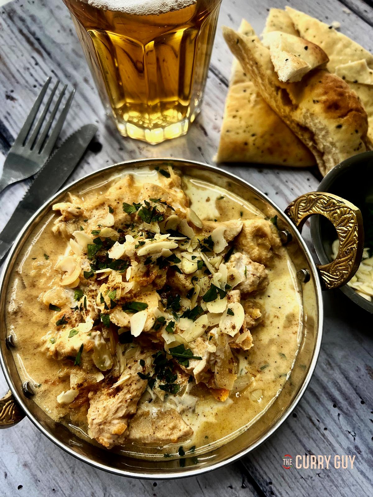 Chicken Korma served up!