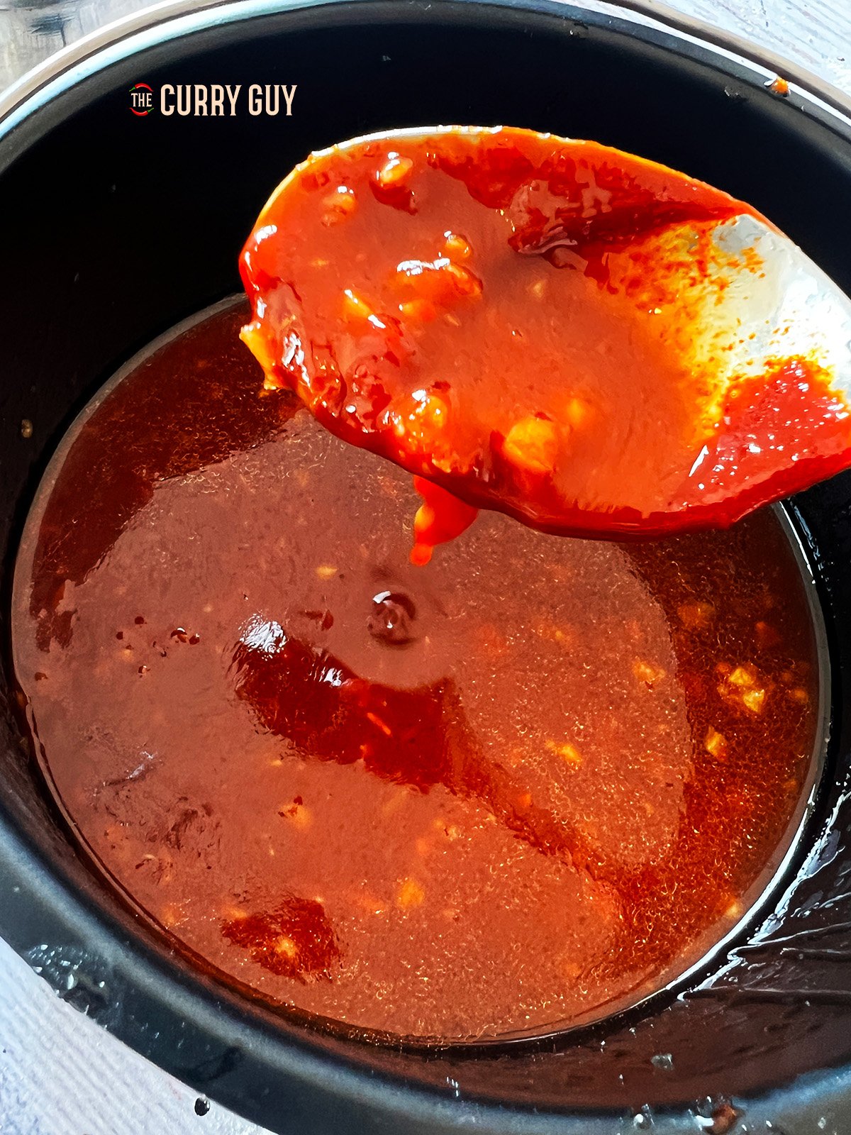 sauce ingredients for Korean fried chicken 