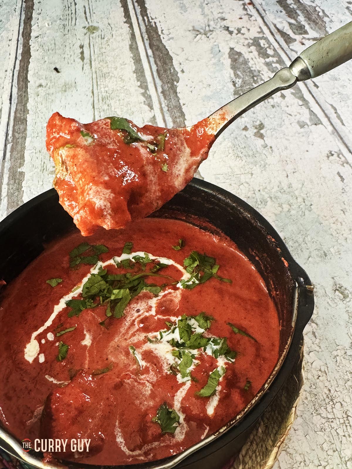 Air fryer chicken chasni curry