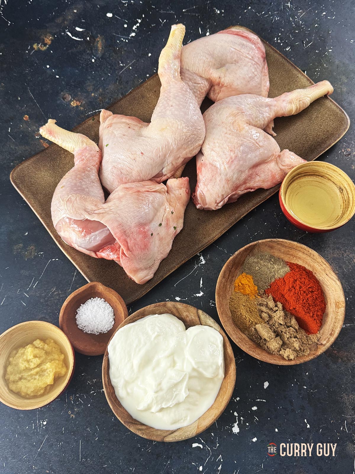 Ingredients for the recipe.