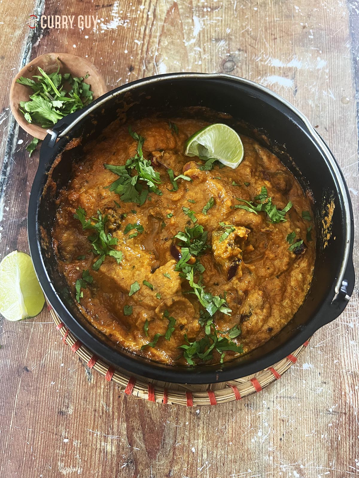 Air fryer lamb achari