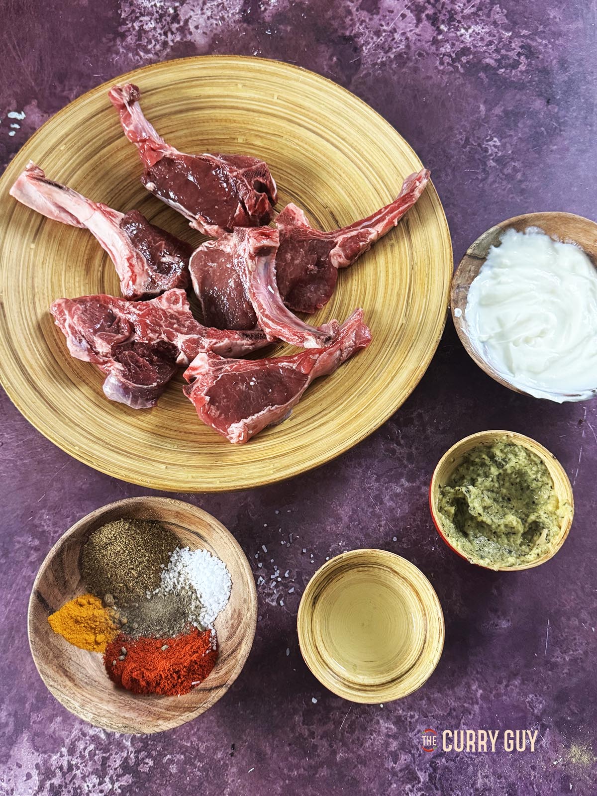 Ingredients for the recipe.