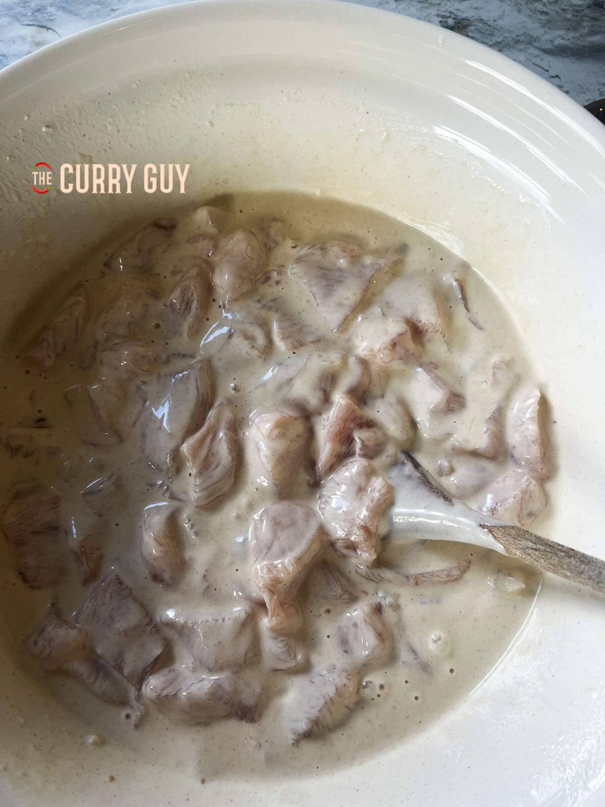 chicken in the batter