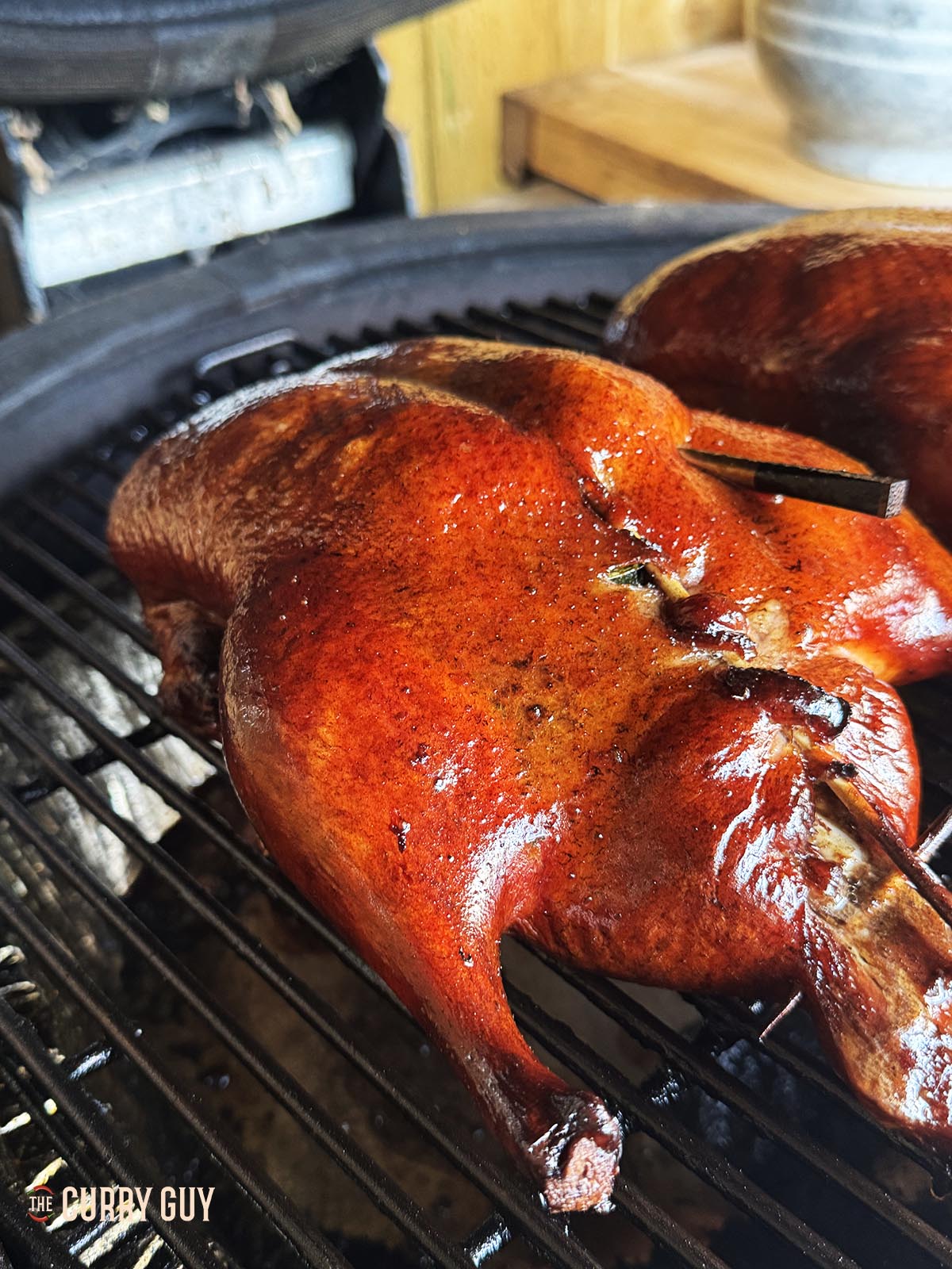 Peking Duck on the barbecue