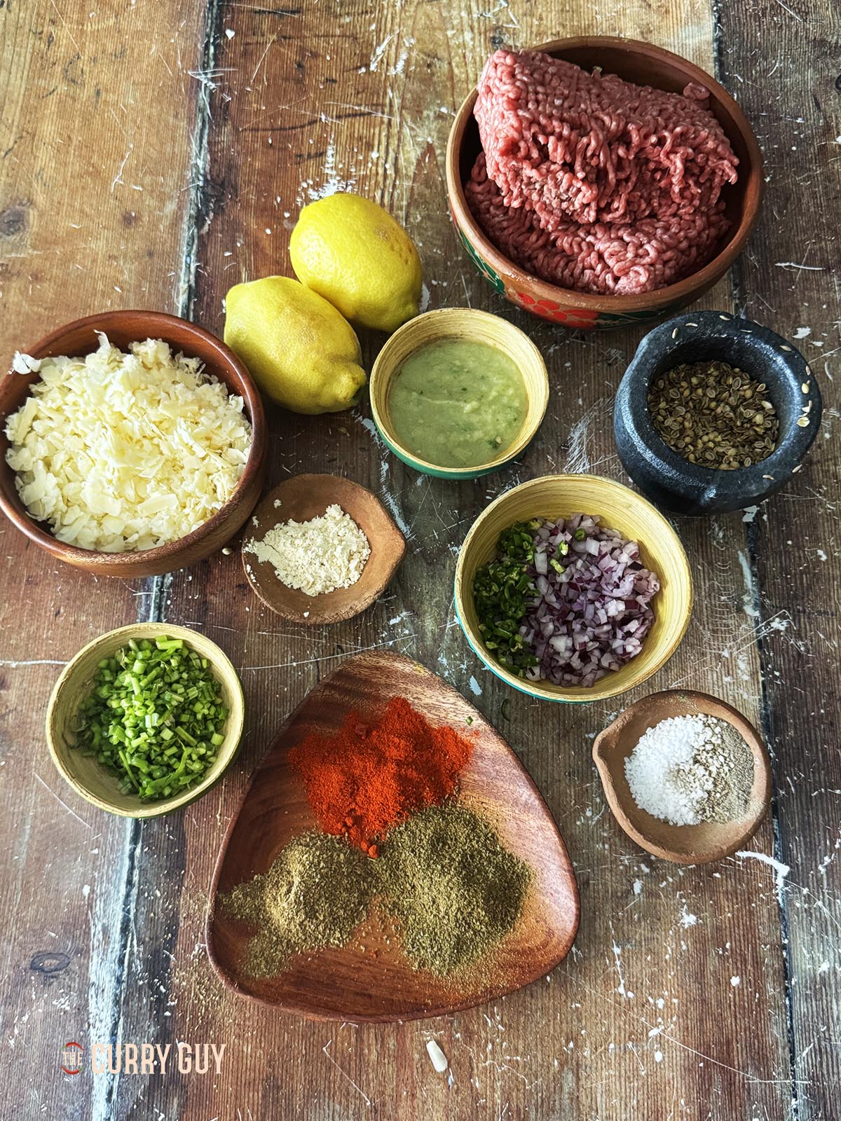 Ingredients for the recipe.