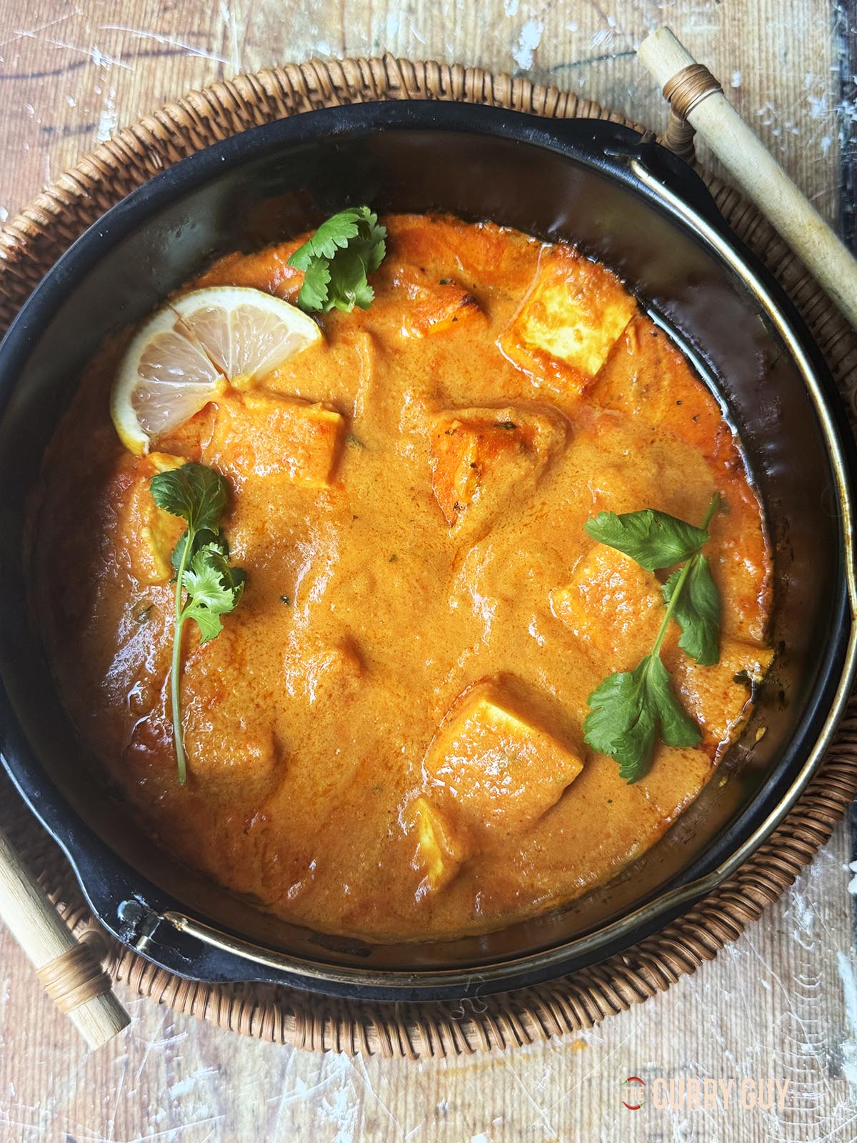 air fryer butter paneer curry