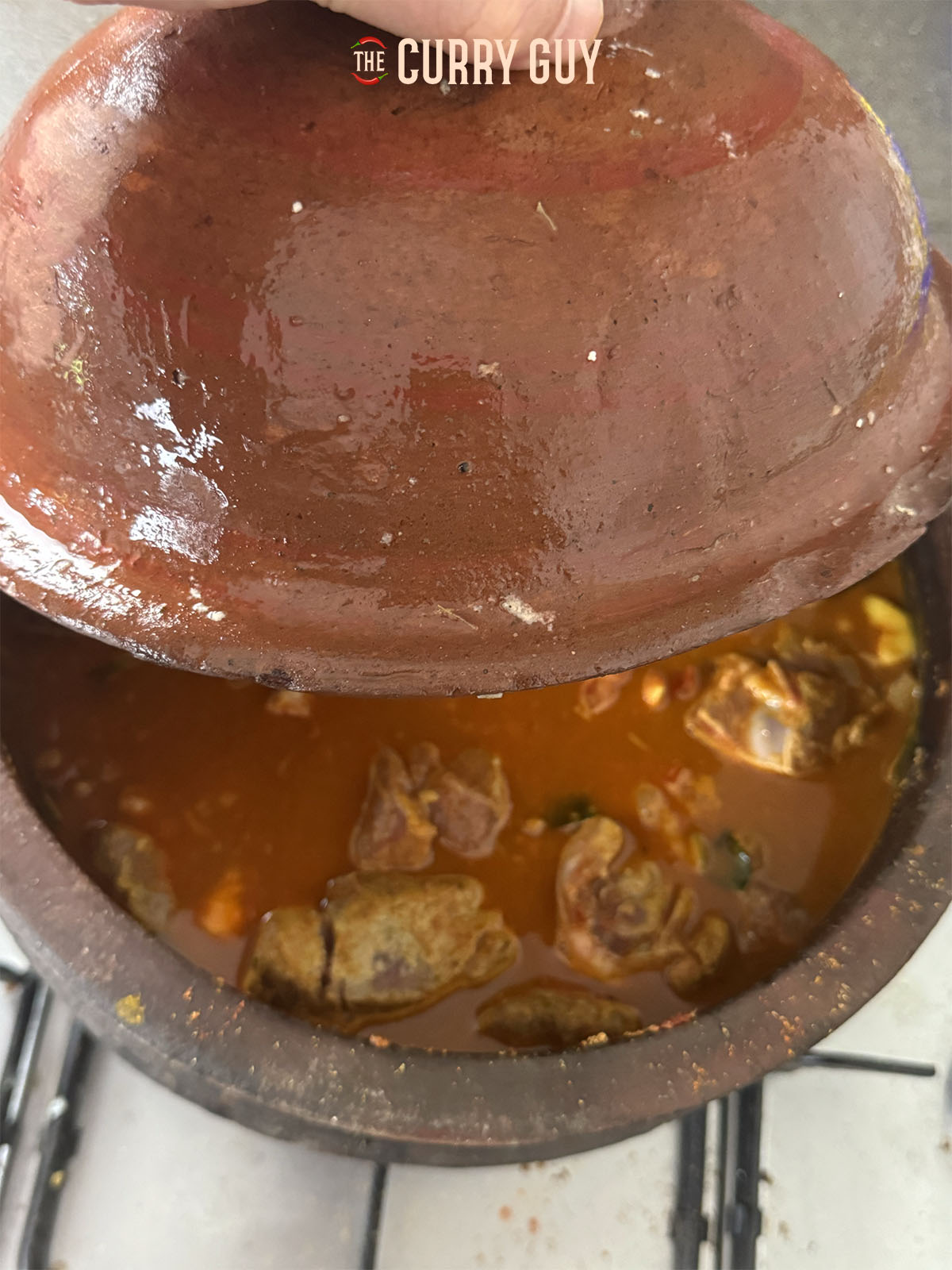 Covering the pan to simmer the meat for about 40 minutes or until tender.