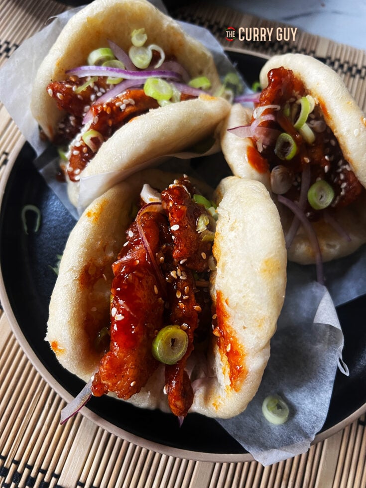 Chicken Bao served up! Delicious