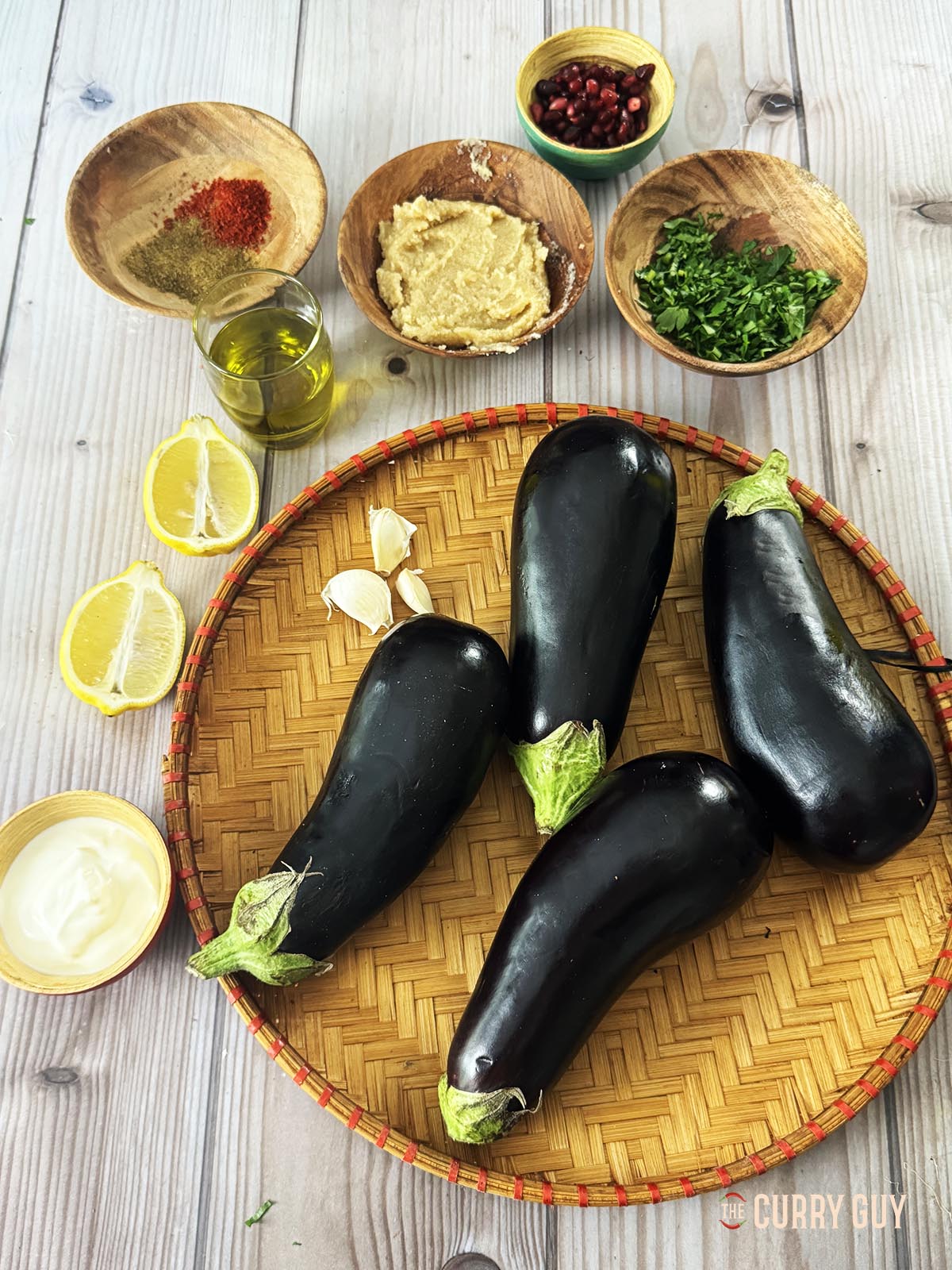 Ingredients for the recipe.