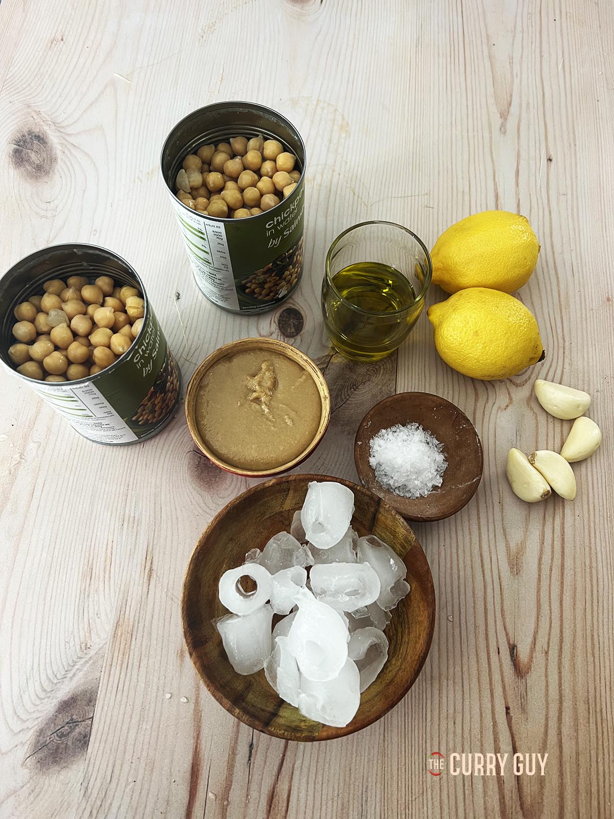 Ingredients for the recipe.