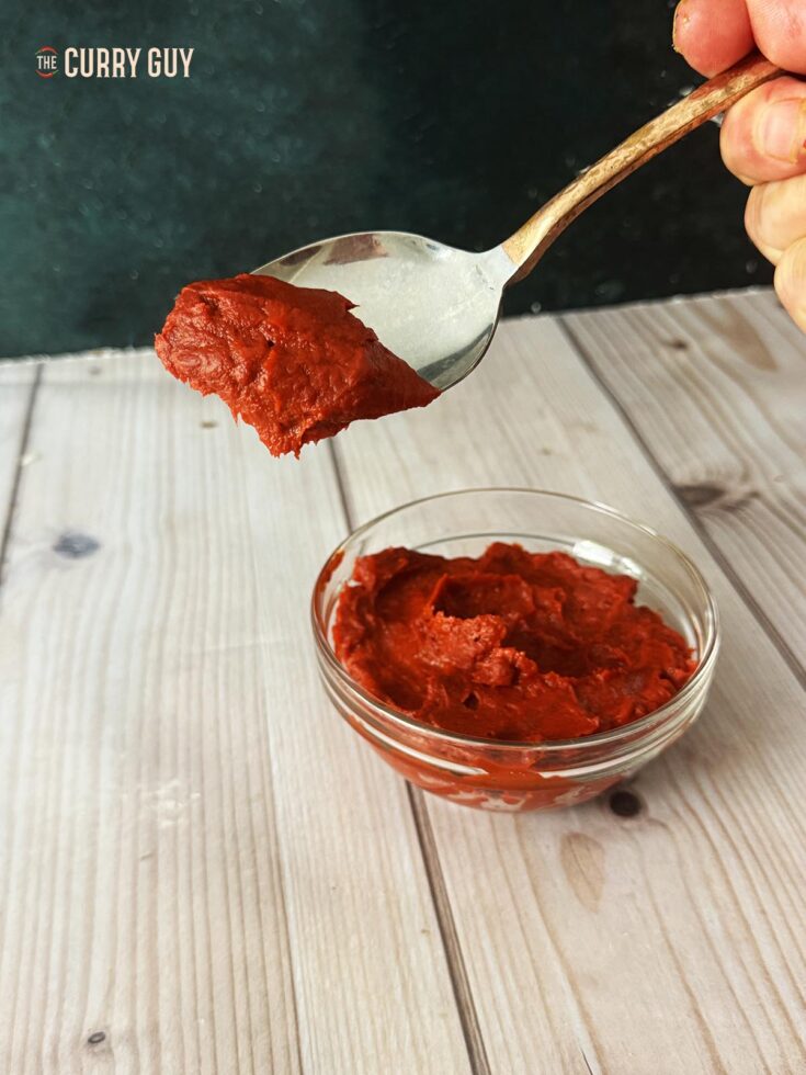 Turkish red pepper paste.